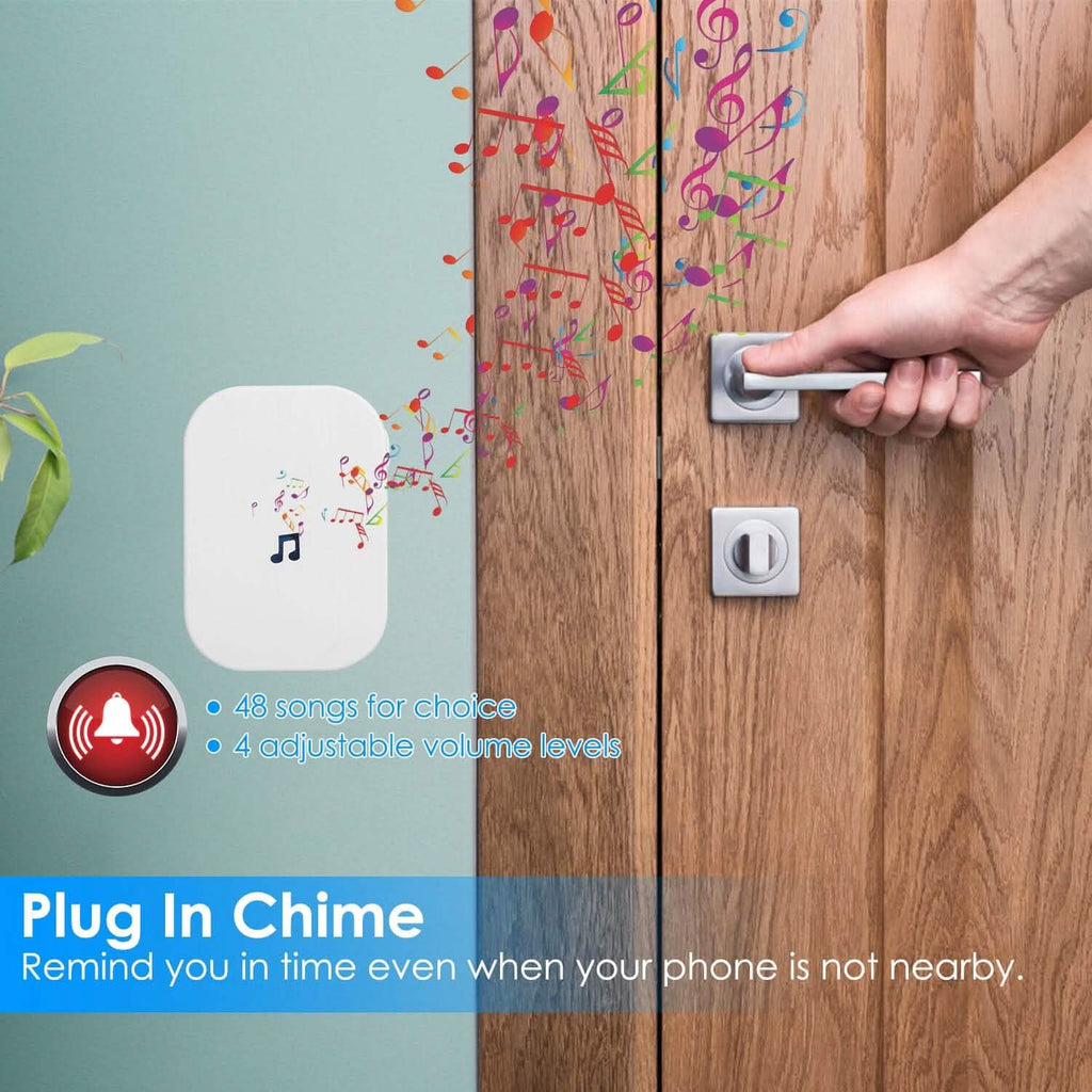 Wireless Smart WIFI Video Doorbell Two Way Audio