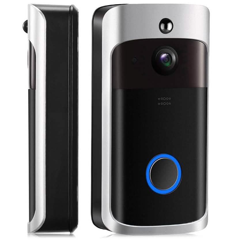 ワイヤレスビデオドアベル 720 HD WiFiセキュリティカメラ
