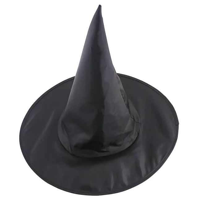 Décoration de fête d'Halloween Chapeau Pointu de Sorcière