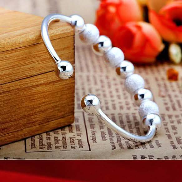 Bracelet en argent tendance pour femme