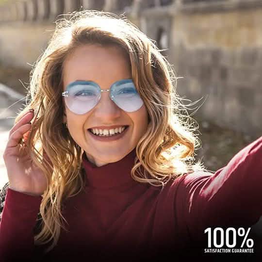 女性用アビエーションサングラス ポリカーボネート UV400 調節可能なテンプル