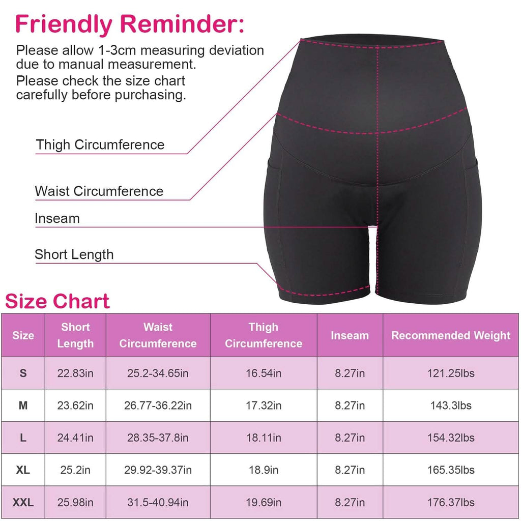 Women Maternity Seamless Shorts