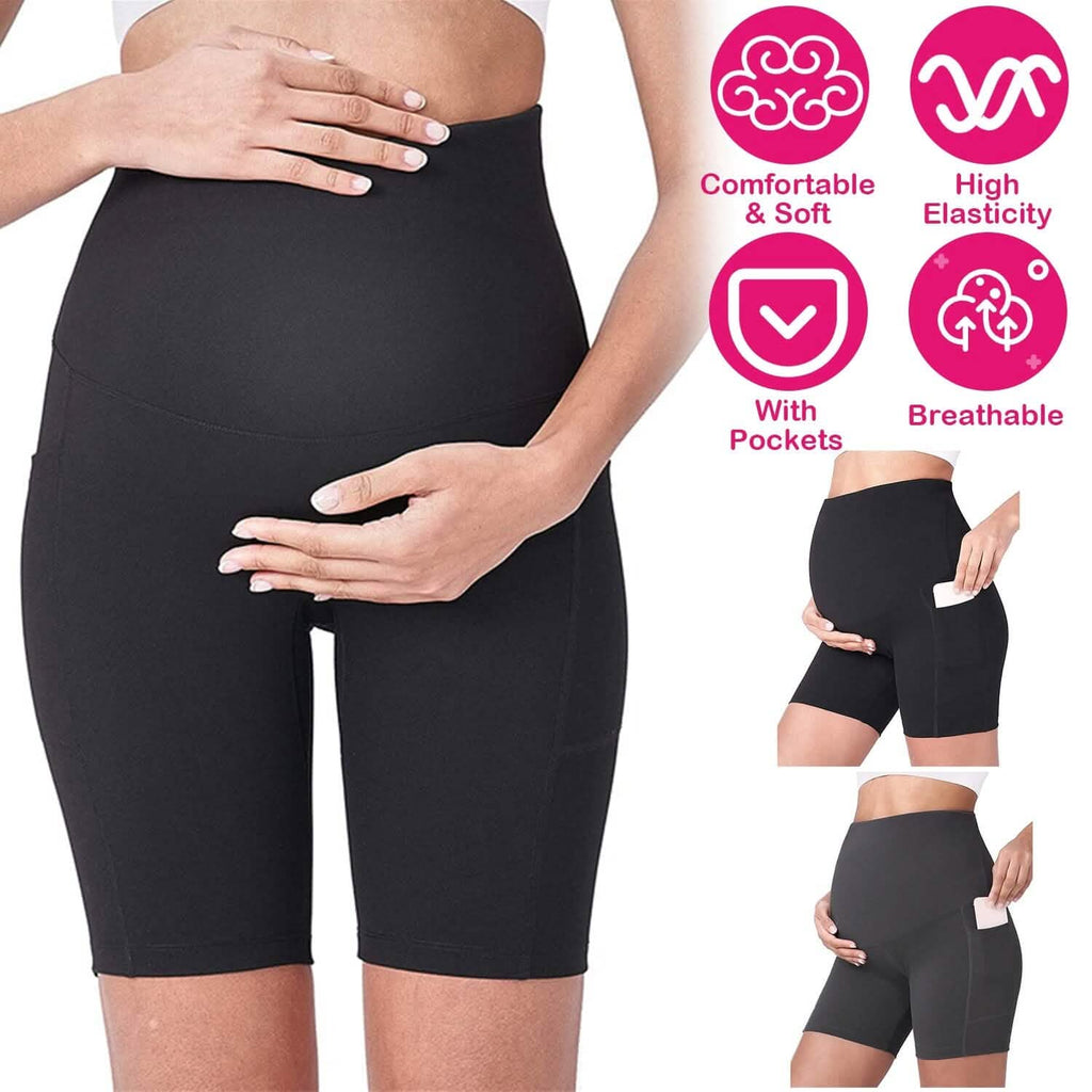 Women Maternity Seamless Shorts