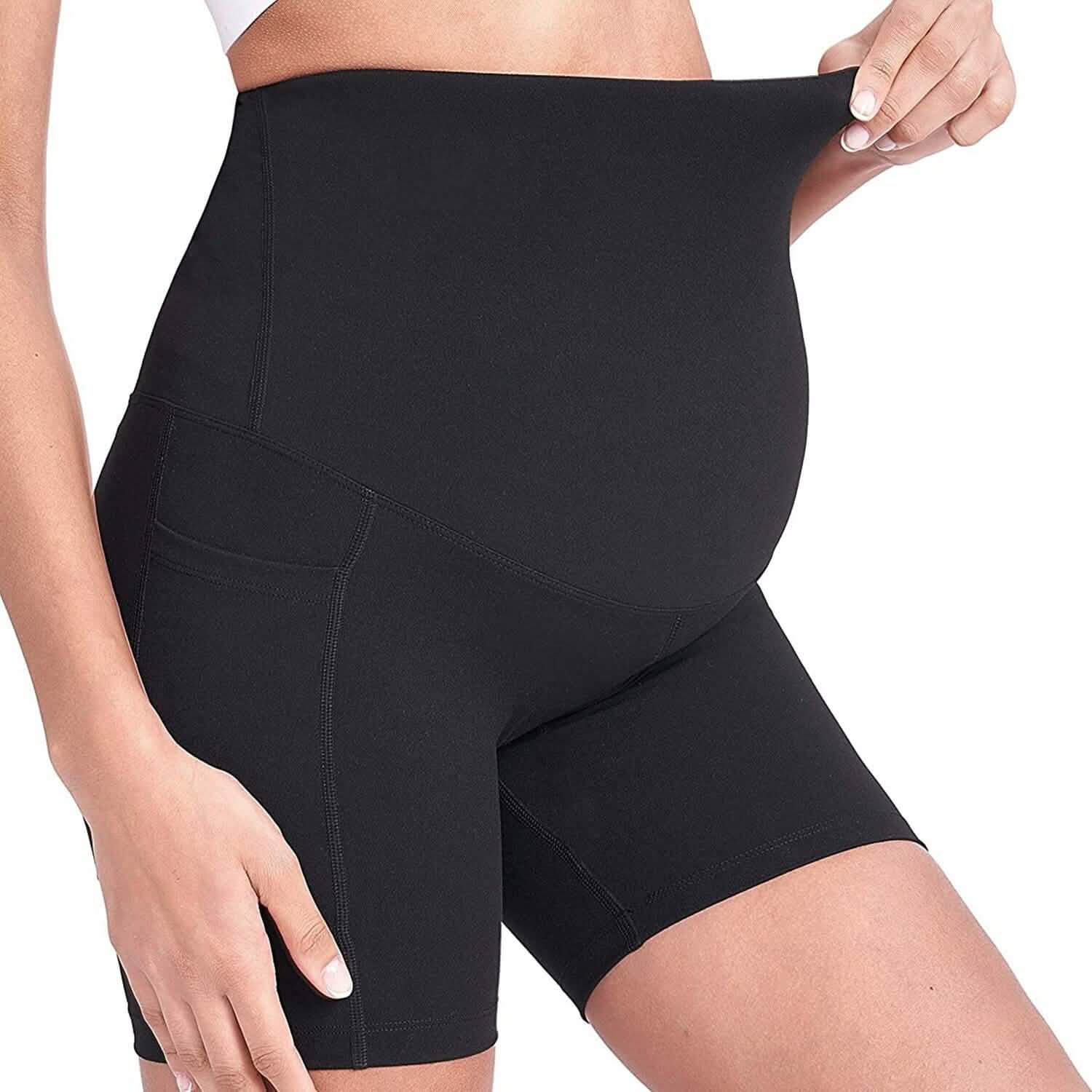 Women Maternity Seamless Shorts