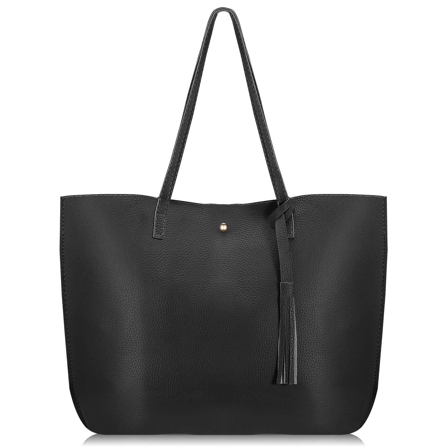 Women PU Leather Tote Bag