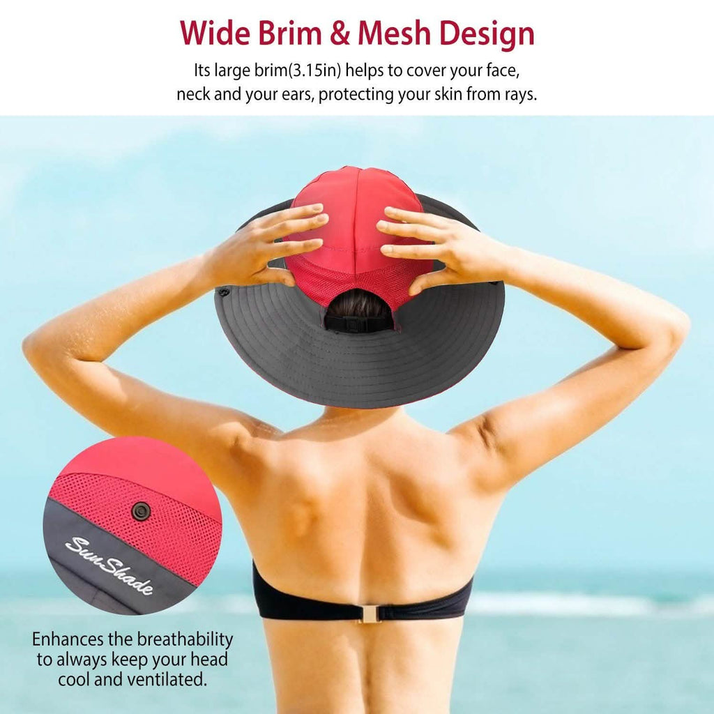 Chapeaux de soleil bob pliables pour femme