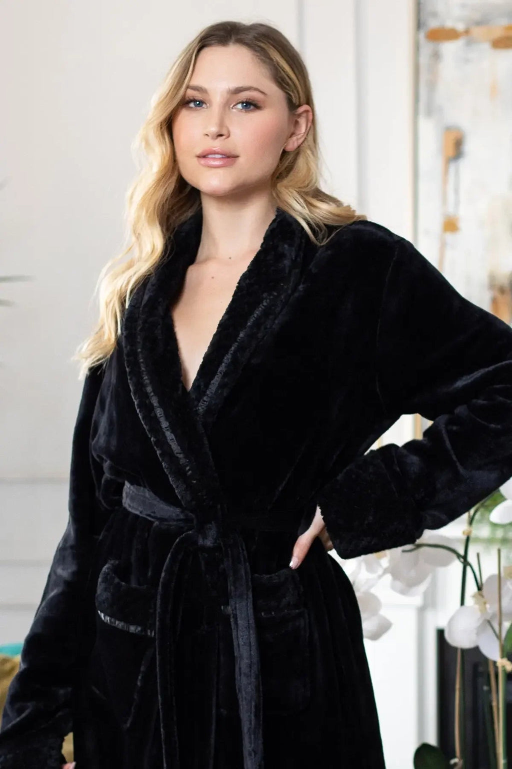 Women's Ultra Soft Plush Bathrobe