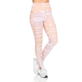 Legging imprimé taille haute de sport pour femme avec poches