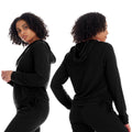 Women's Athleisure French Terry Fleece Pullover Hoodie Sweatshirt