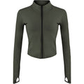 Women's Athletic Full Zip Lightweight Workout Jacket