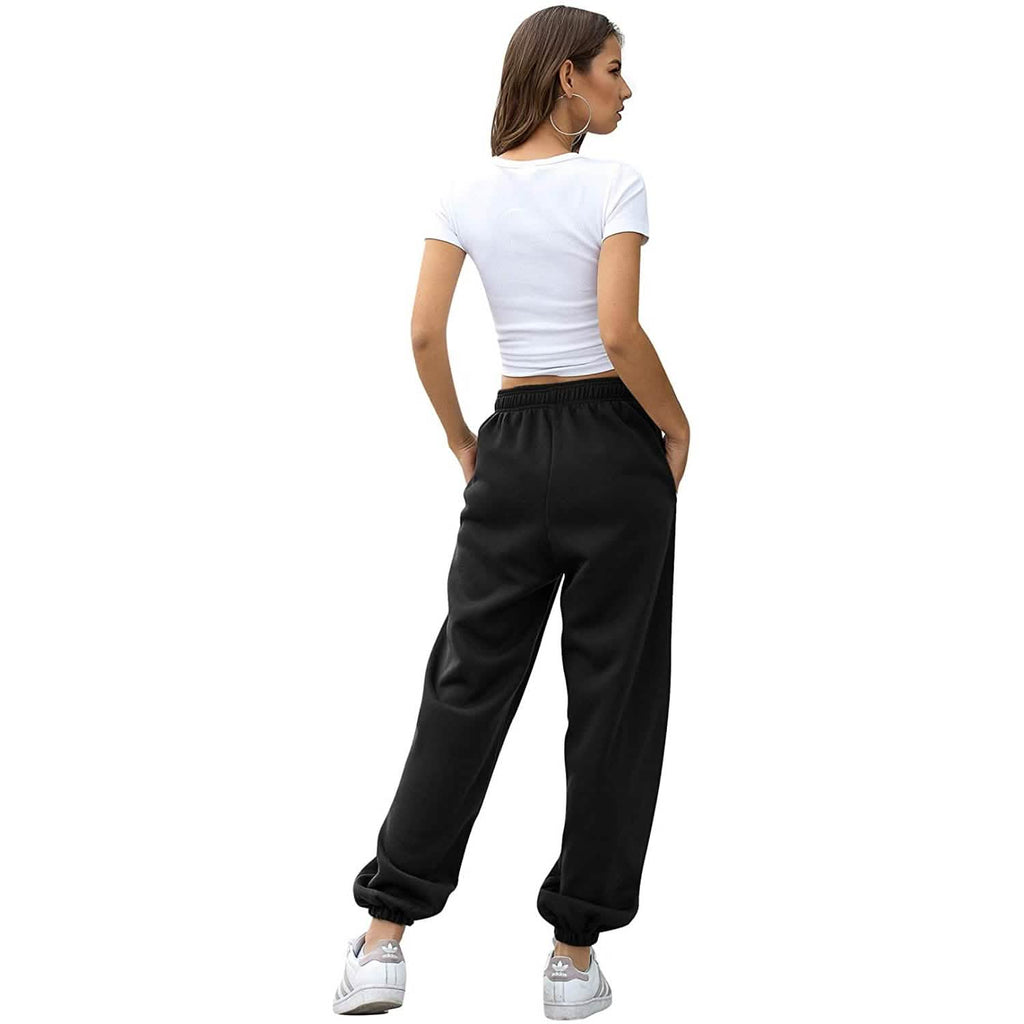 Pantalon de jogging femme ceinturé avec poches