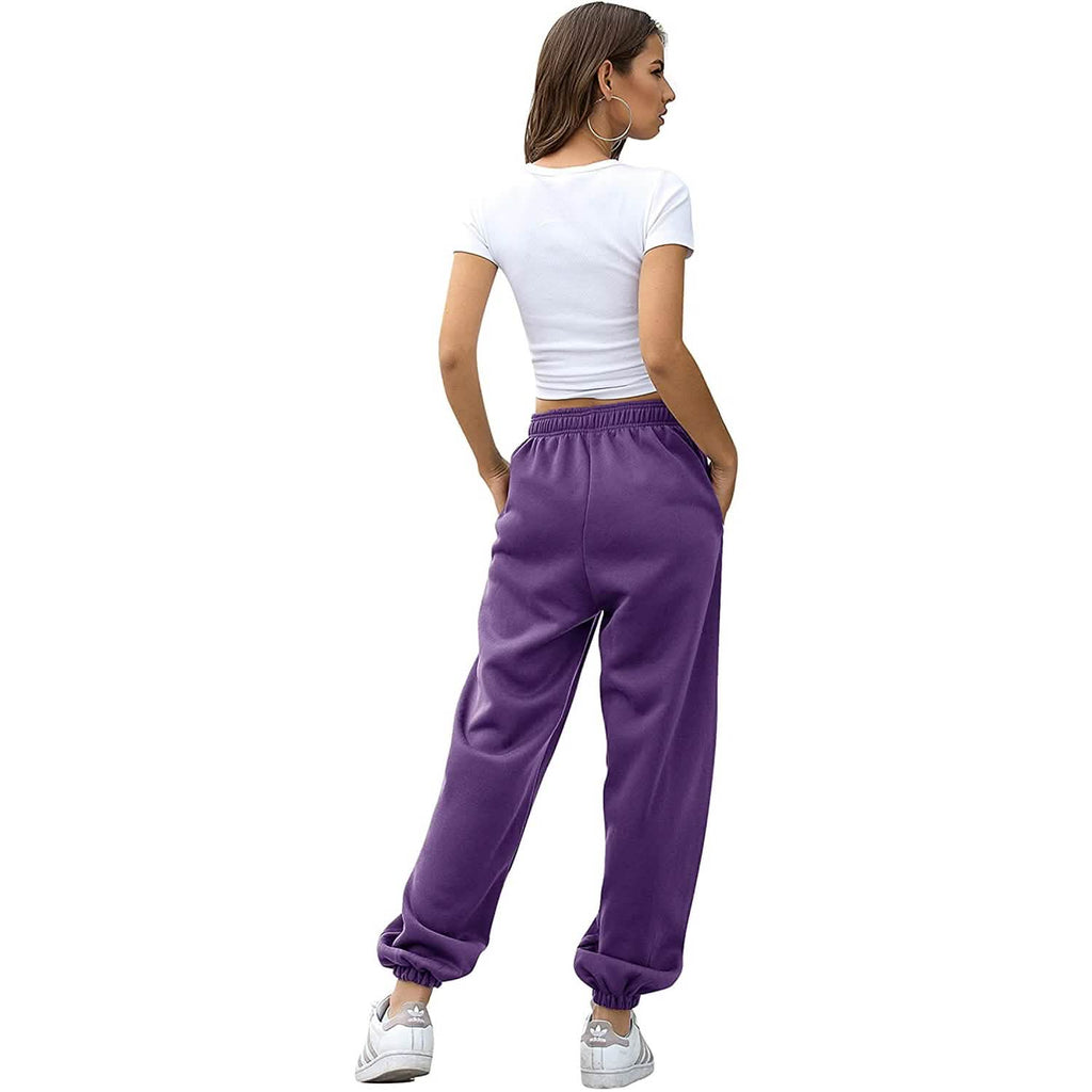 Pantalon de jogging femme ceinturé avec poches