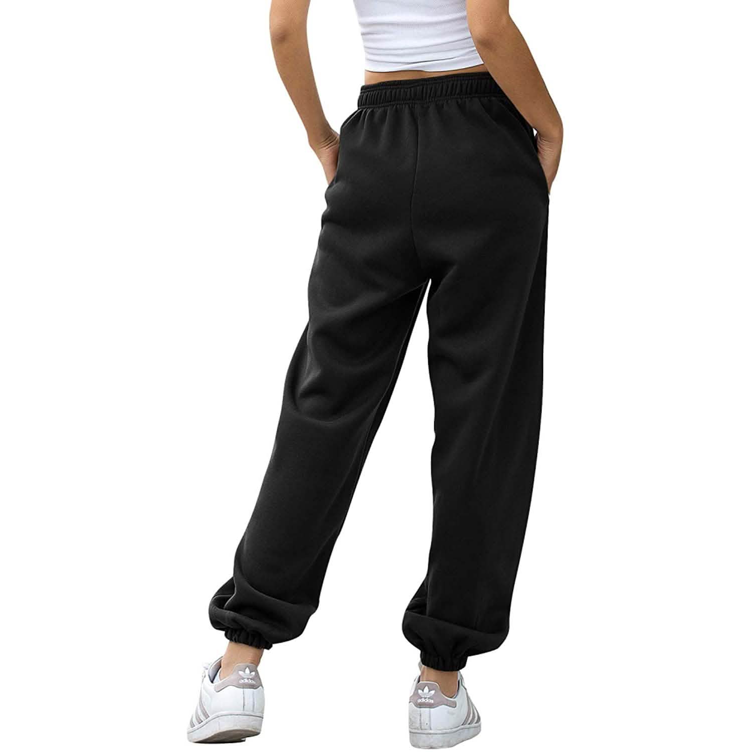 Pantalon de jogging femme ceinturé avec poches