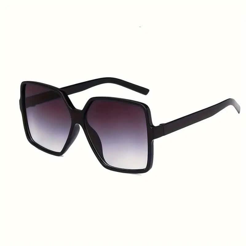 Women's Black Oversized PC Frame Glasses