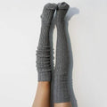 Chaussettes unies pour femmes