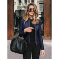 Women's Faux Leather Jacket