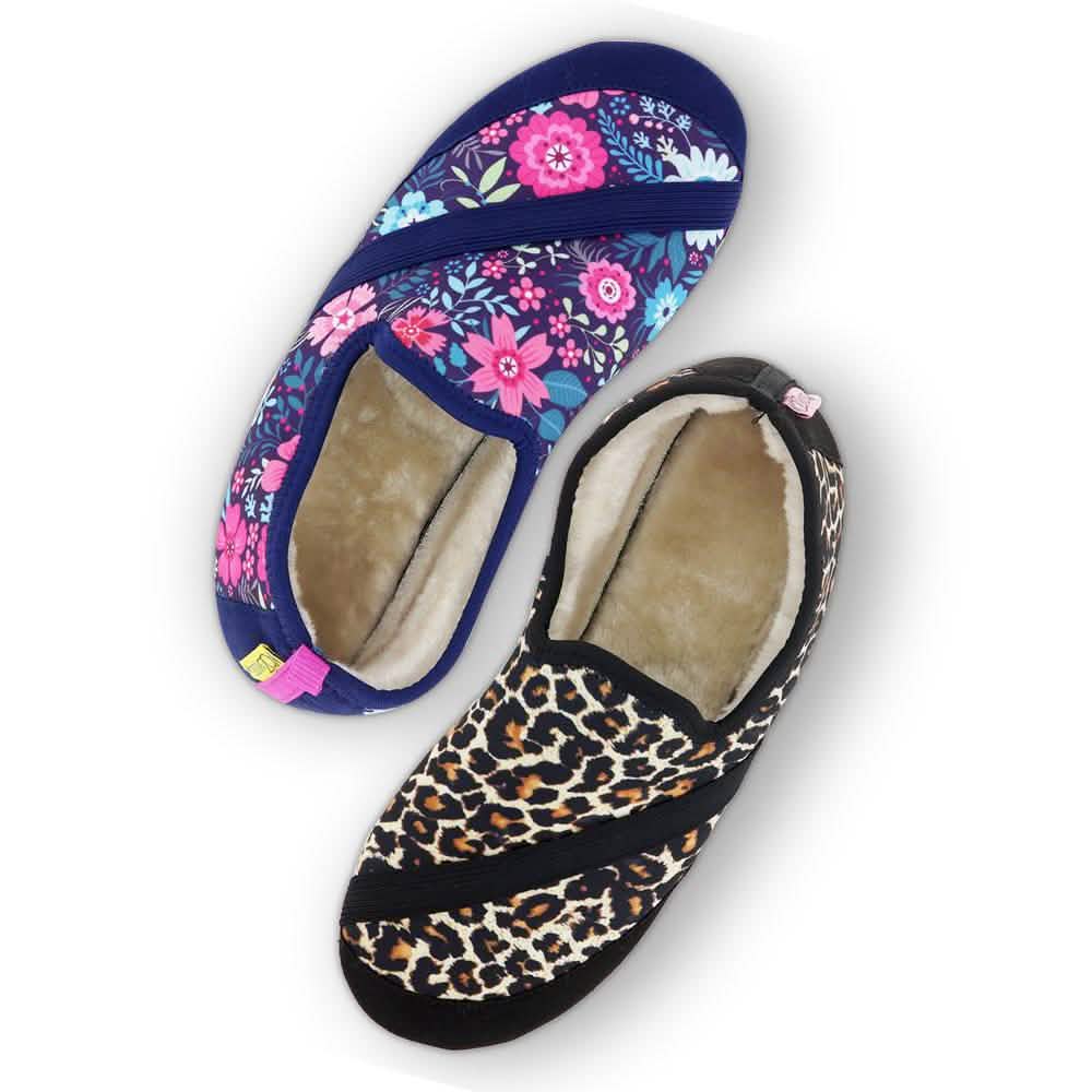 Chaussures KoziKicks Entièrement Doublées en Peluche pour Femmes, Idéales pour un Style de Vie Actif