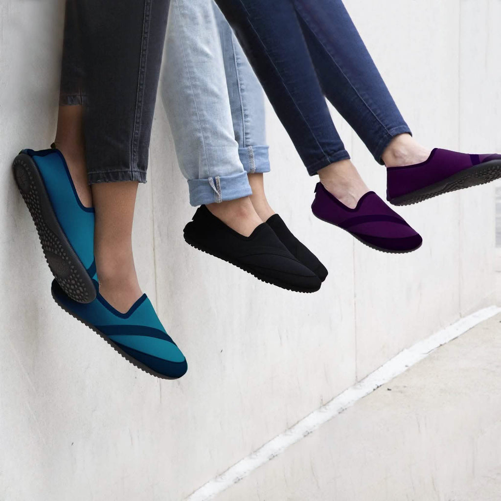 Chaussures KoziKicks Entièrement Doublées en Peluche pour Femmes, Idéales pour un Style de Vie Actif