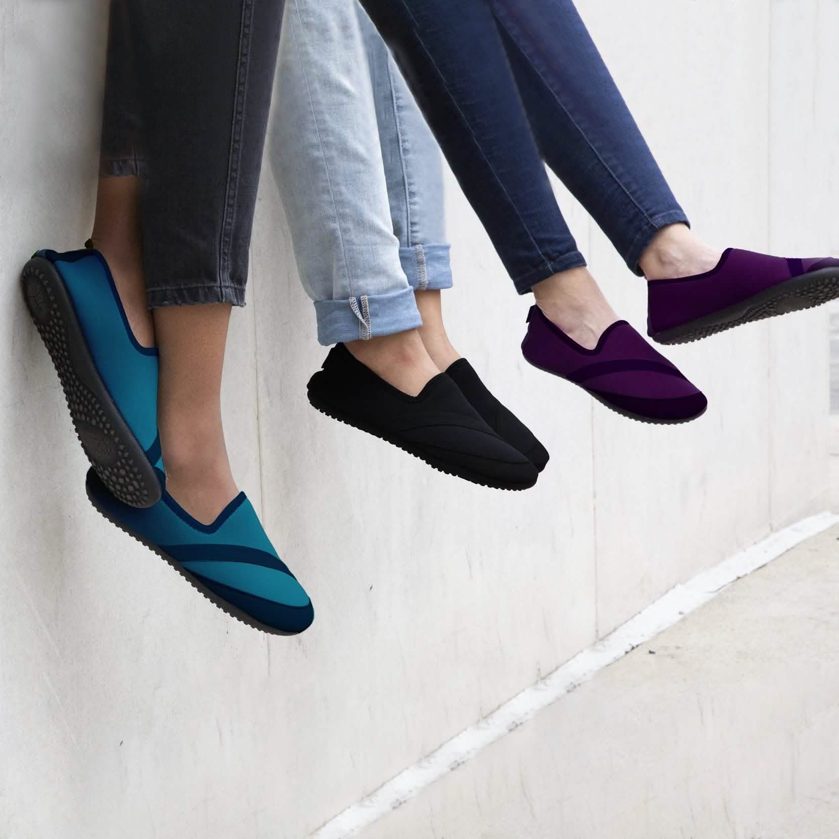 Chaussures KoziKicks Entièrement Doublées en Peluche pour Femmes, Idéales pour un Style de Vie Actif