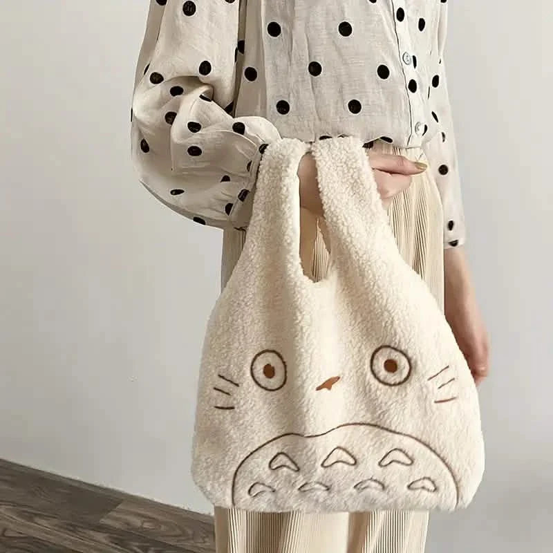 Sac à main en velours côtelé grande capacité pour femme