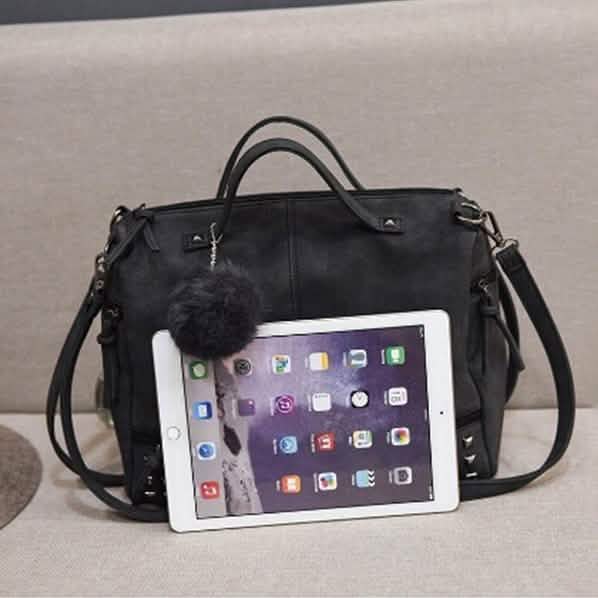 Sac à main décontracté en cuir pour femme