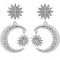 Women's Rhinestone Punk Earrings