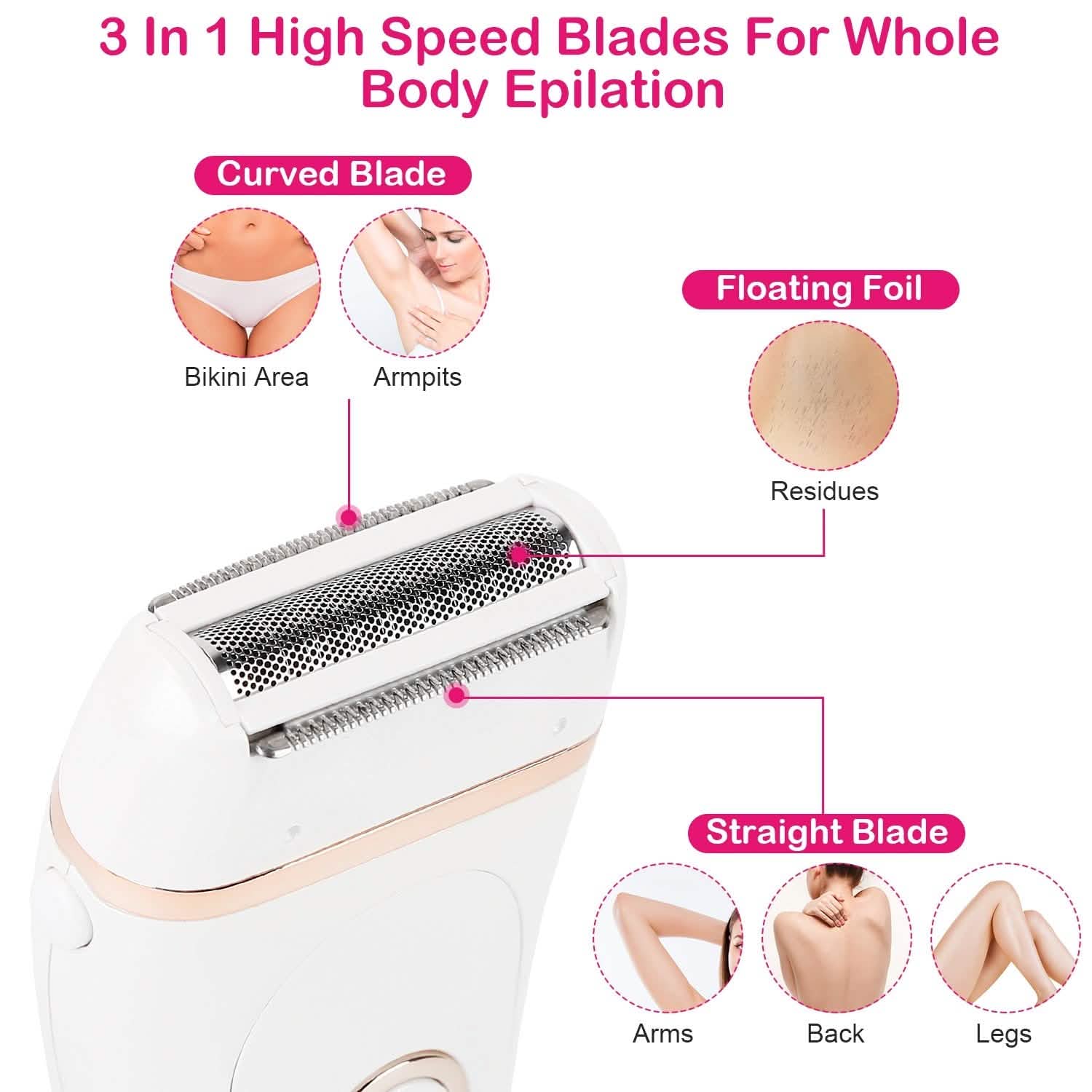 Women's Shaver Electric Hair Remover