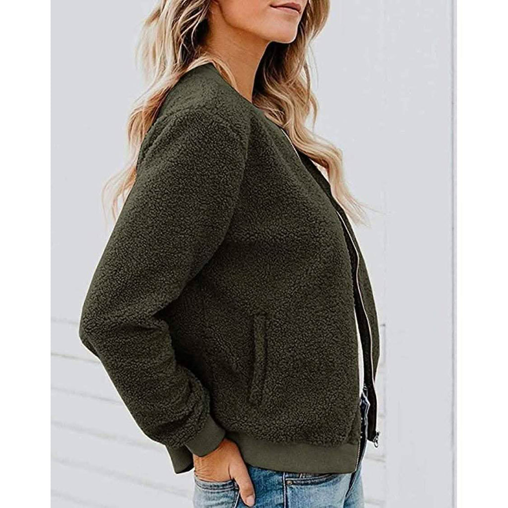 Women's Sherpa Fleece Jacket