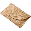 Women's Straw Clutch Purse