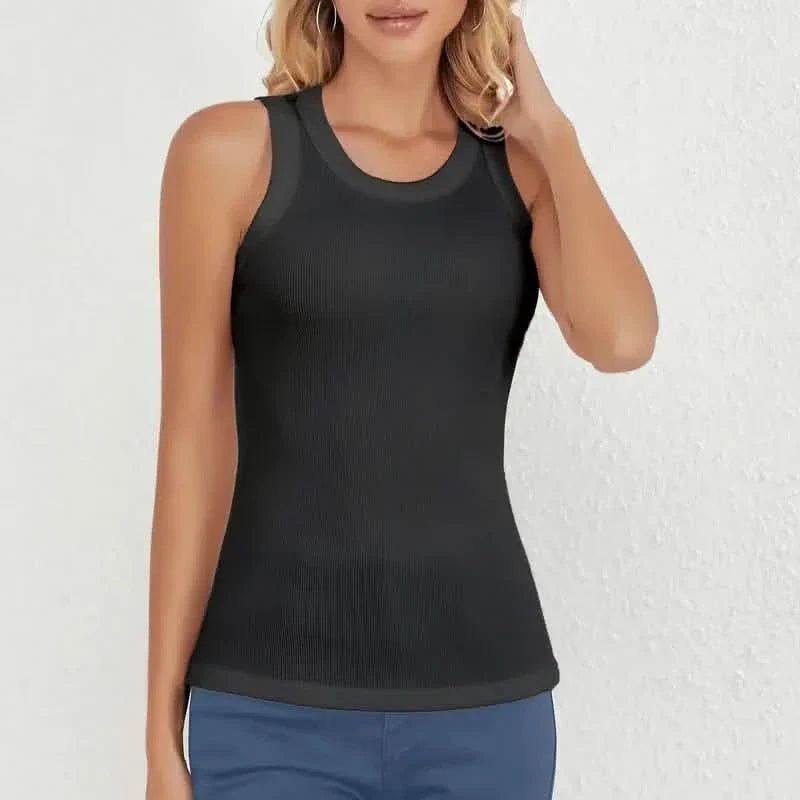 Débardeur de sport élégant sans manches pour femmes