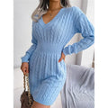 Robe-pull fourreau pour femme