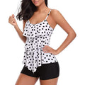 Maillot de bain deux pièces tankini amincissant pour femme
