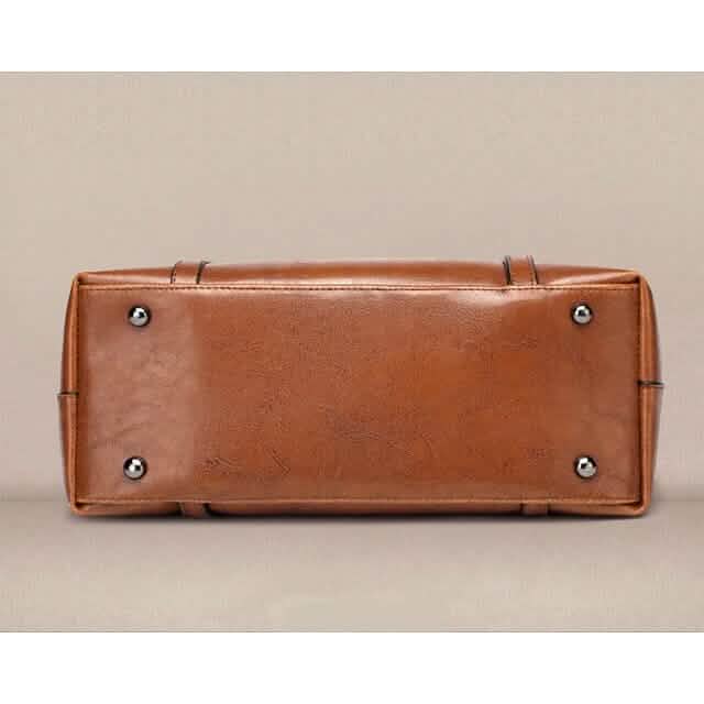 Sac fourre-tout à bandoulière en cuir PU pour femme