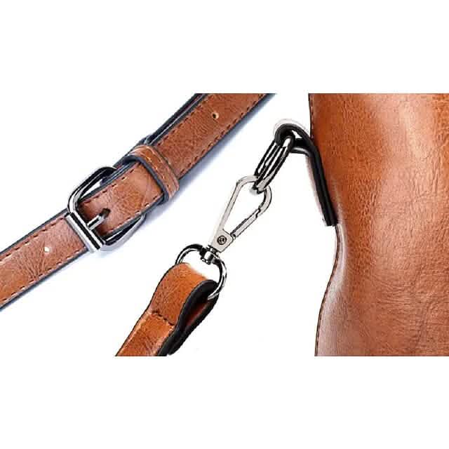 Sac fourre-tout à bandoulière en cuir PU pour femme