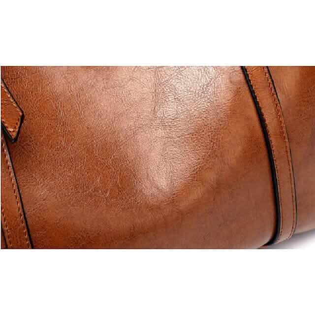 Sac fourre-tout à bandoulière en cuir PU pour femme