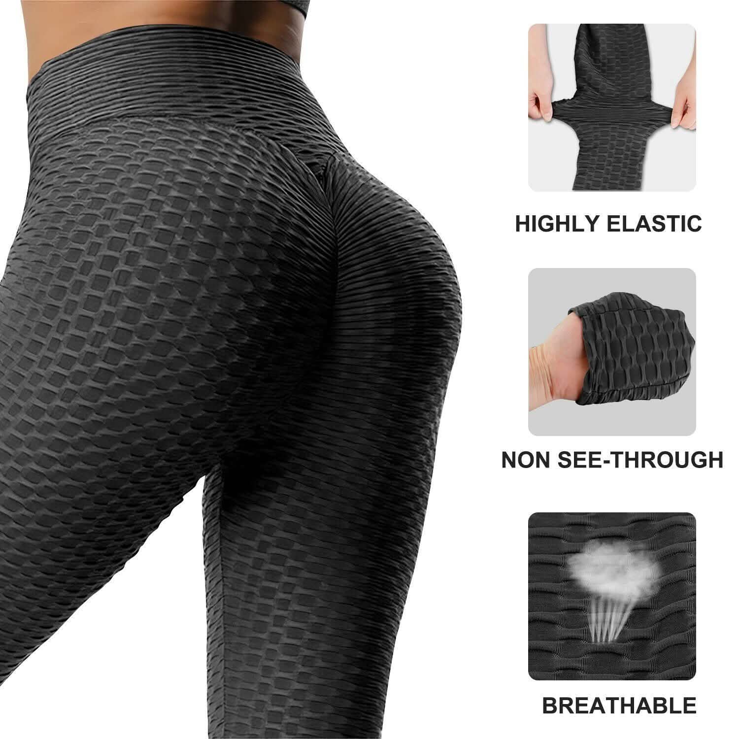 Women's Tummy Control Slimming Booty Tik Tok Leggings