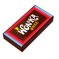 Wonka Brick Candy Bar 1x2 Tile