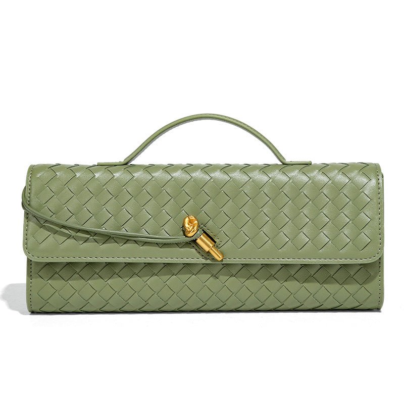 Woven PU Leather Clutch Bag(MAC432)