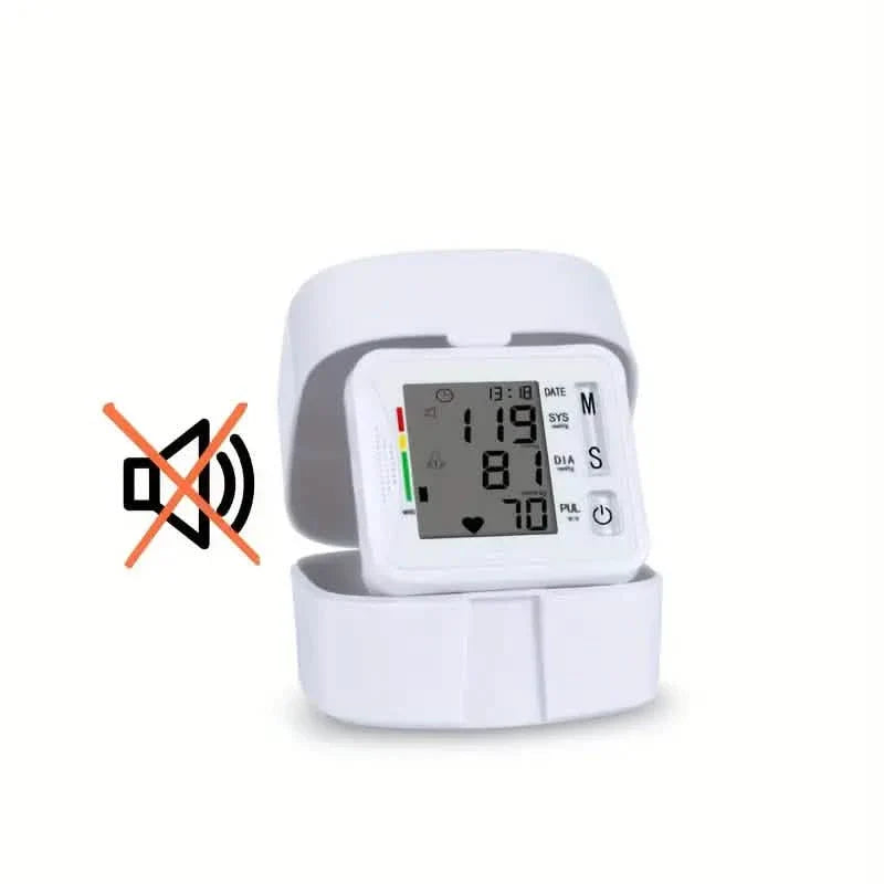 Tensiomètre de poignet avec écran ACL, brassard ajustable avec détection des battements cardiaques irréguliers