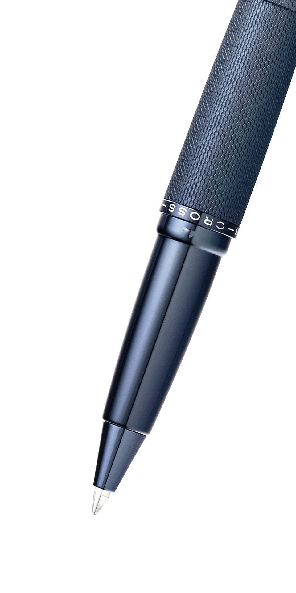 ATX® Sandblasted Dark Blue Rollerball Pen
