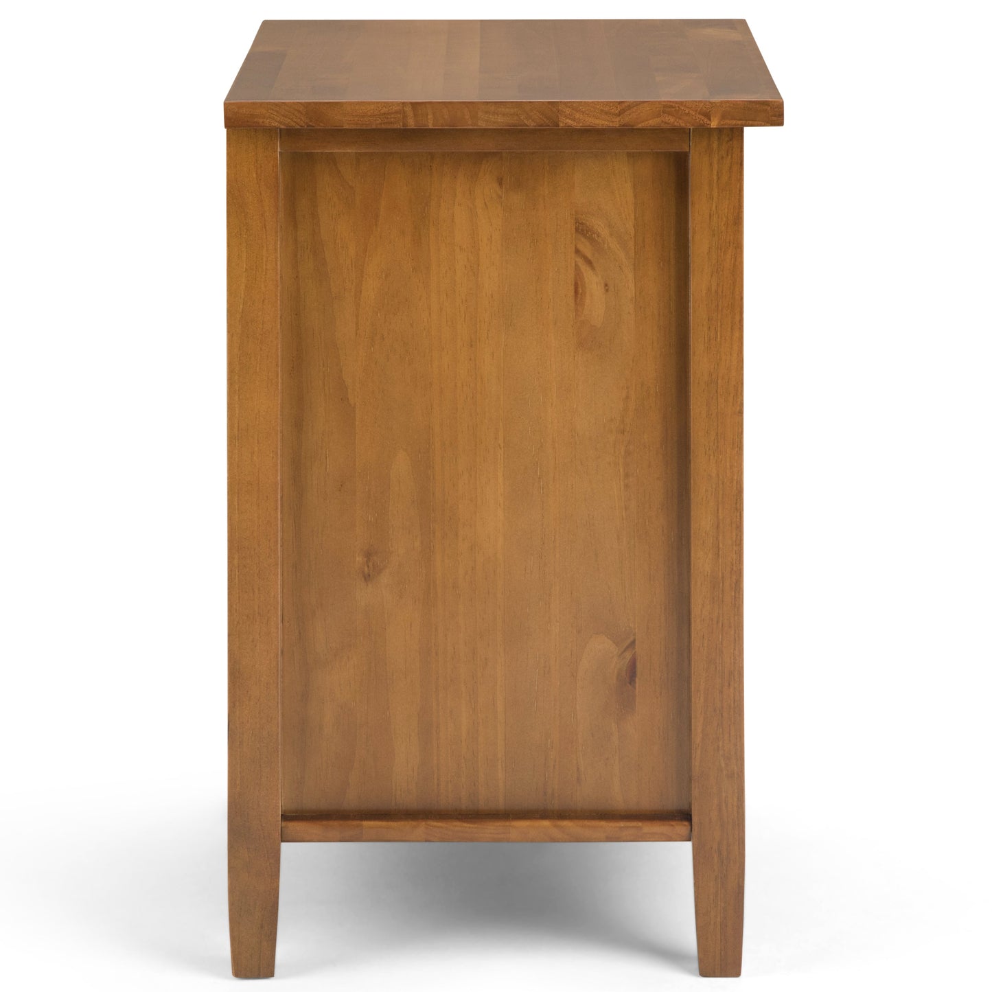 Warm Shaker Solid Wood 24 inch Wide Transitional Nightstand