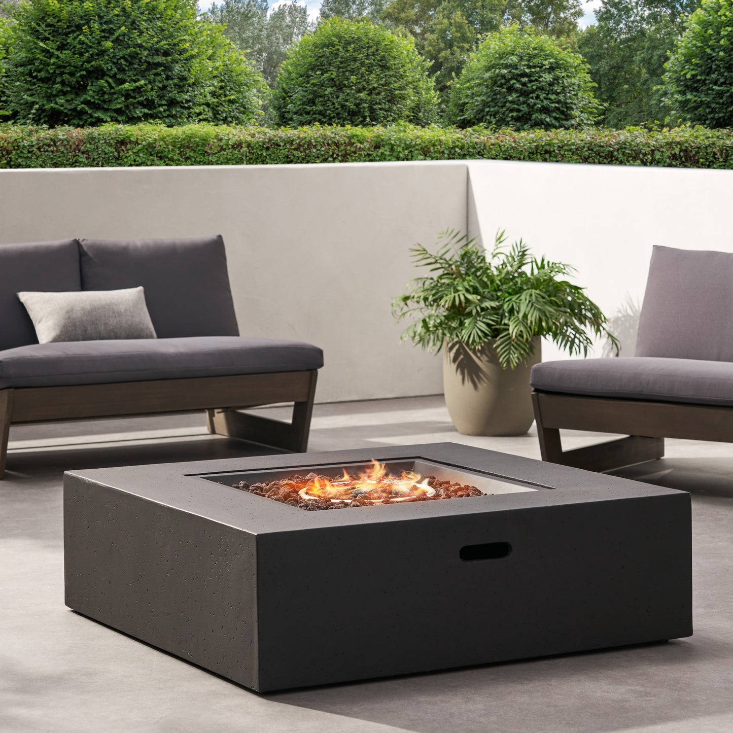 50,000 BTU Square MGO Fire Table (Tank Cover not Included)
