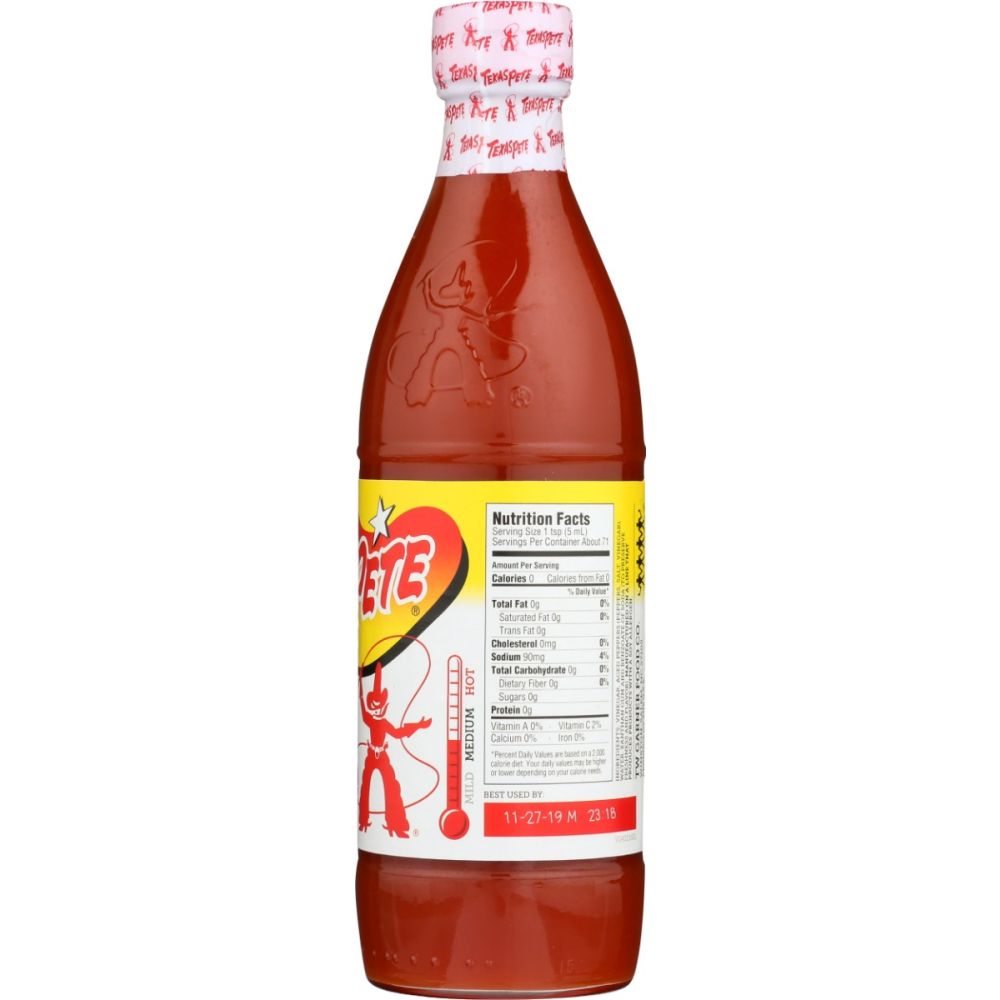 TEXAS PETE: Original Hot Sauce, 12 oz