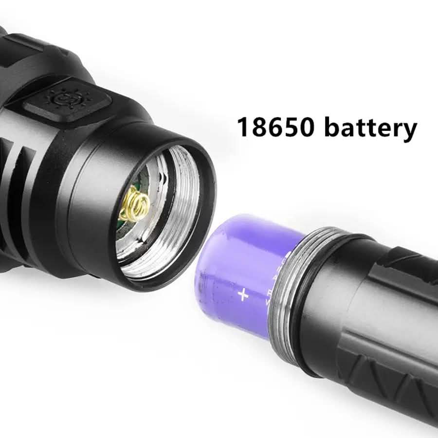 Lampe torche LED XANES 1102 L2 5 modes 1600 Lumens USB Rechargeable pour Camping et Chasse