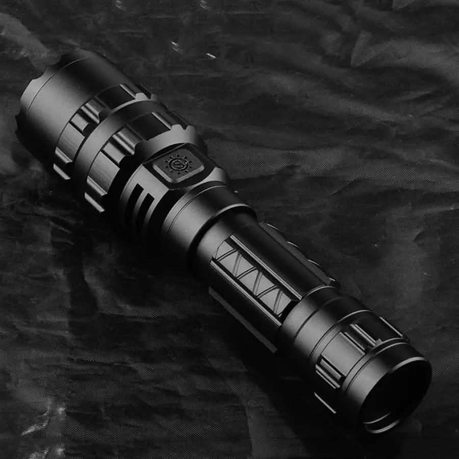 Lampe torche LED XANES 1102 L2 5 modes 1600 Lumens USB Rechargeable pour Camping et Chasse