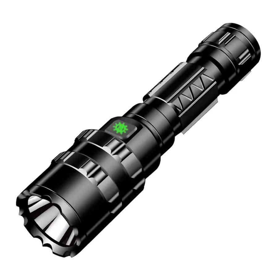 Lampe torche LED XANES 1102 L2 5 modes 1600 Lumens USB Rechargeable pour Camping et Chasse