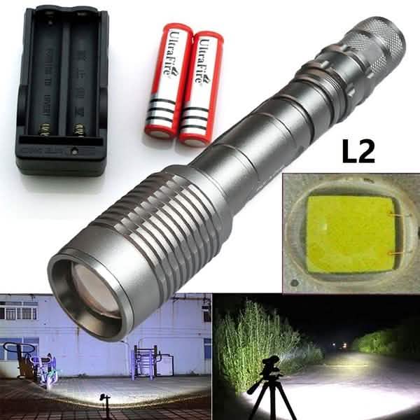 XML2-T6 充電式LED懐中電灯