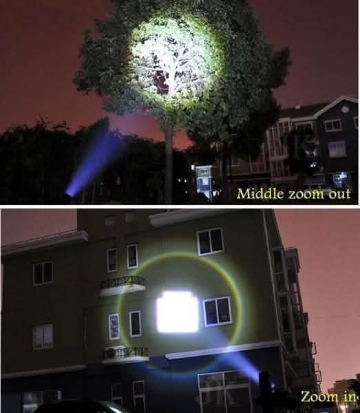 XML2-T6 充電式LED懐中電灯