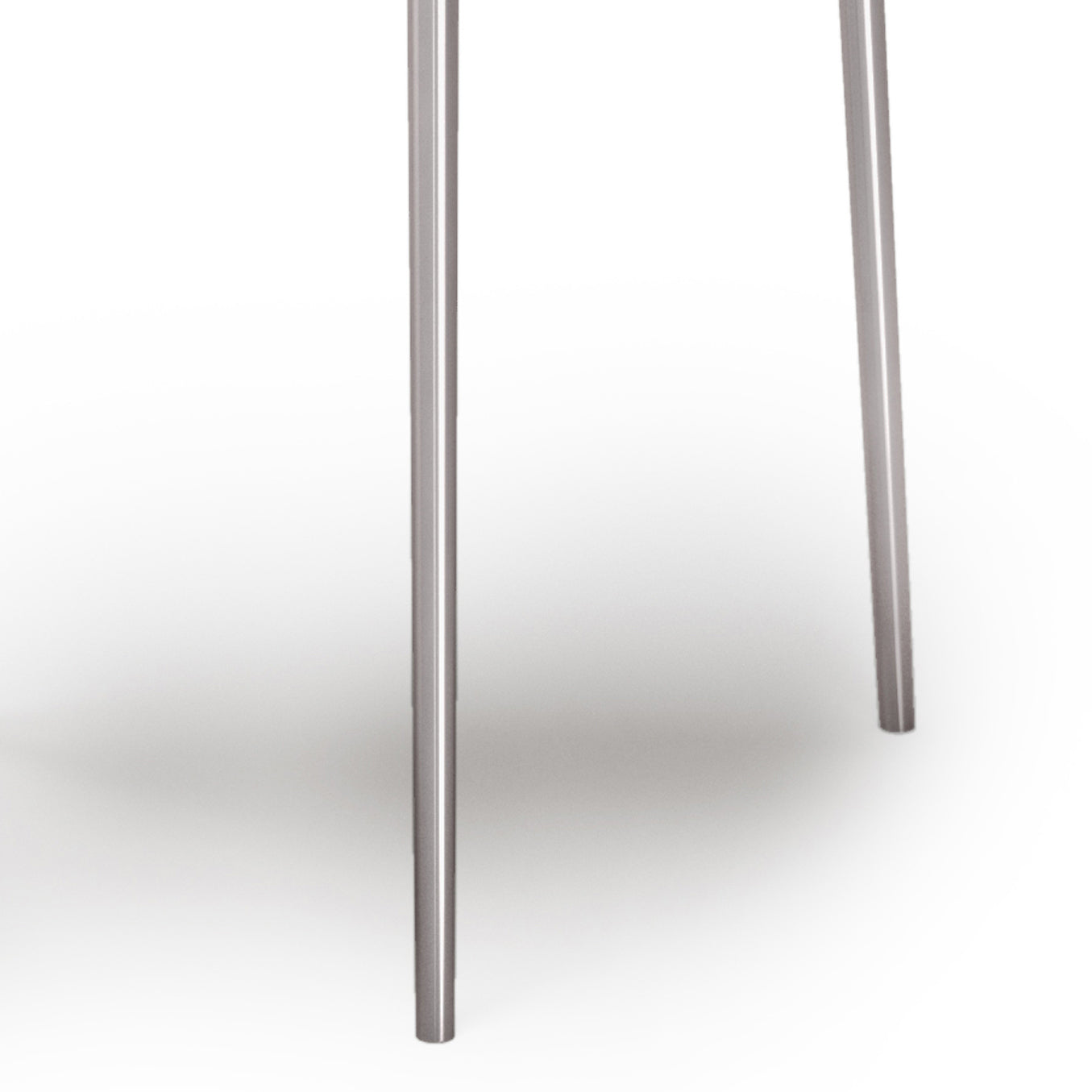 Shelton 2 Piece Metal Nesting Table - Nickel