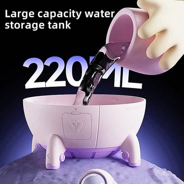 Xoali Small Cool Mist Humidifiers 220ML with Auto Shut Off and Night Light